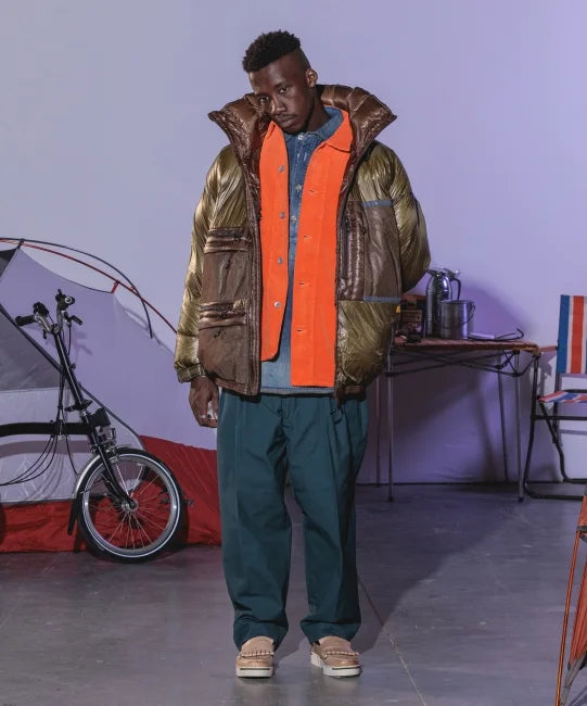 BIG I.S.D.O DOWN JACKET "KHAKI"