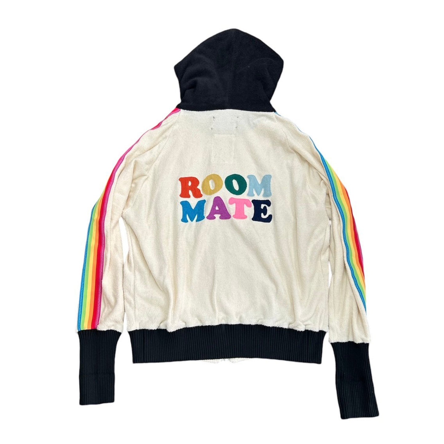 【Perfect ribs×A LOVE MOVEMENT】 "adios" IMABARI organic Pile Zip Hoodie