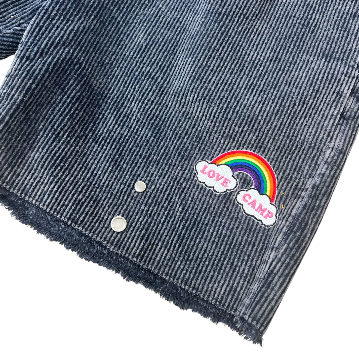 ALM x LES TIEN One of Kind Front Snap Short-Black