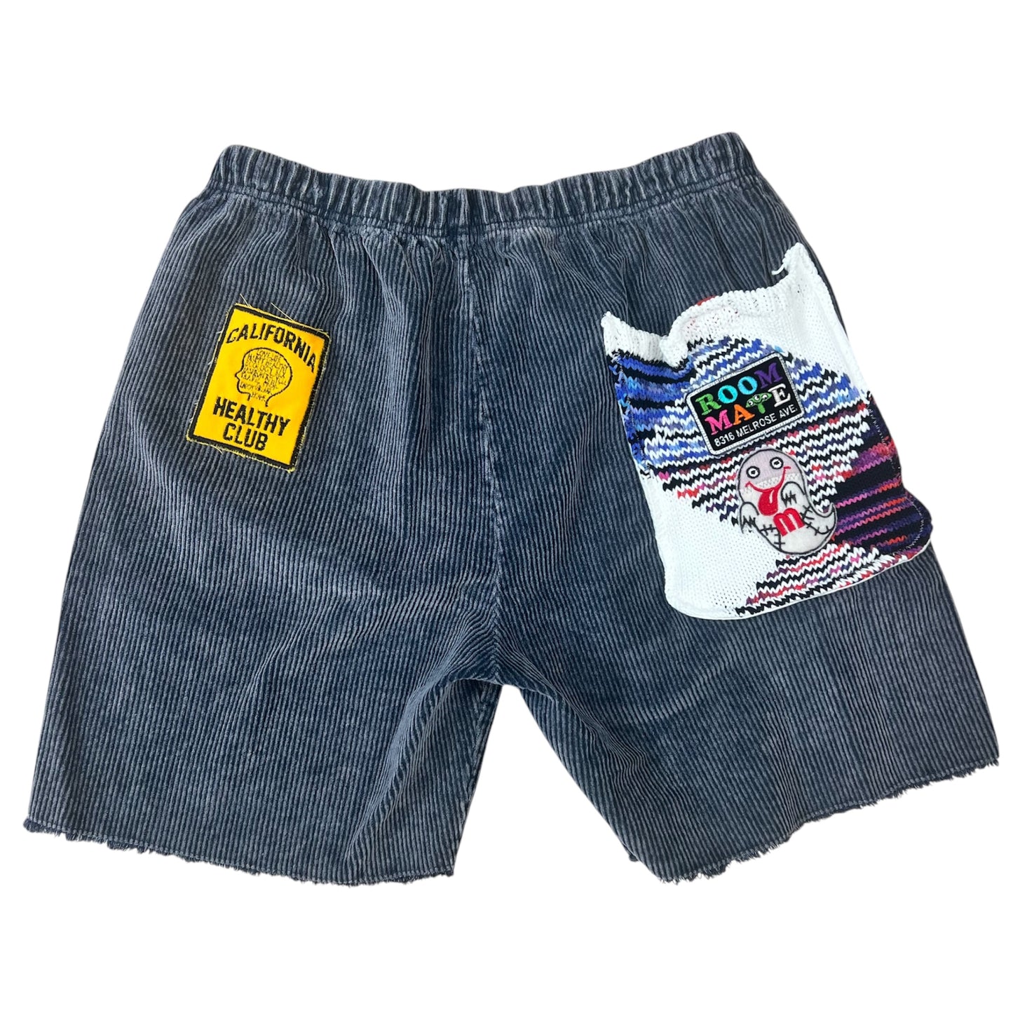 ALM x LES TIEN One of Kind Front Snap Short-Black
