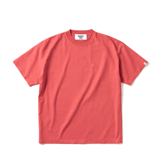 Basic Short Sleeve T Shirt / Vintage Red