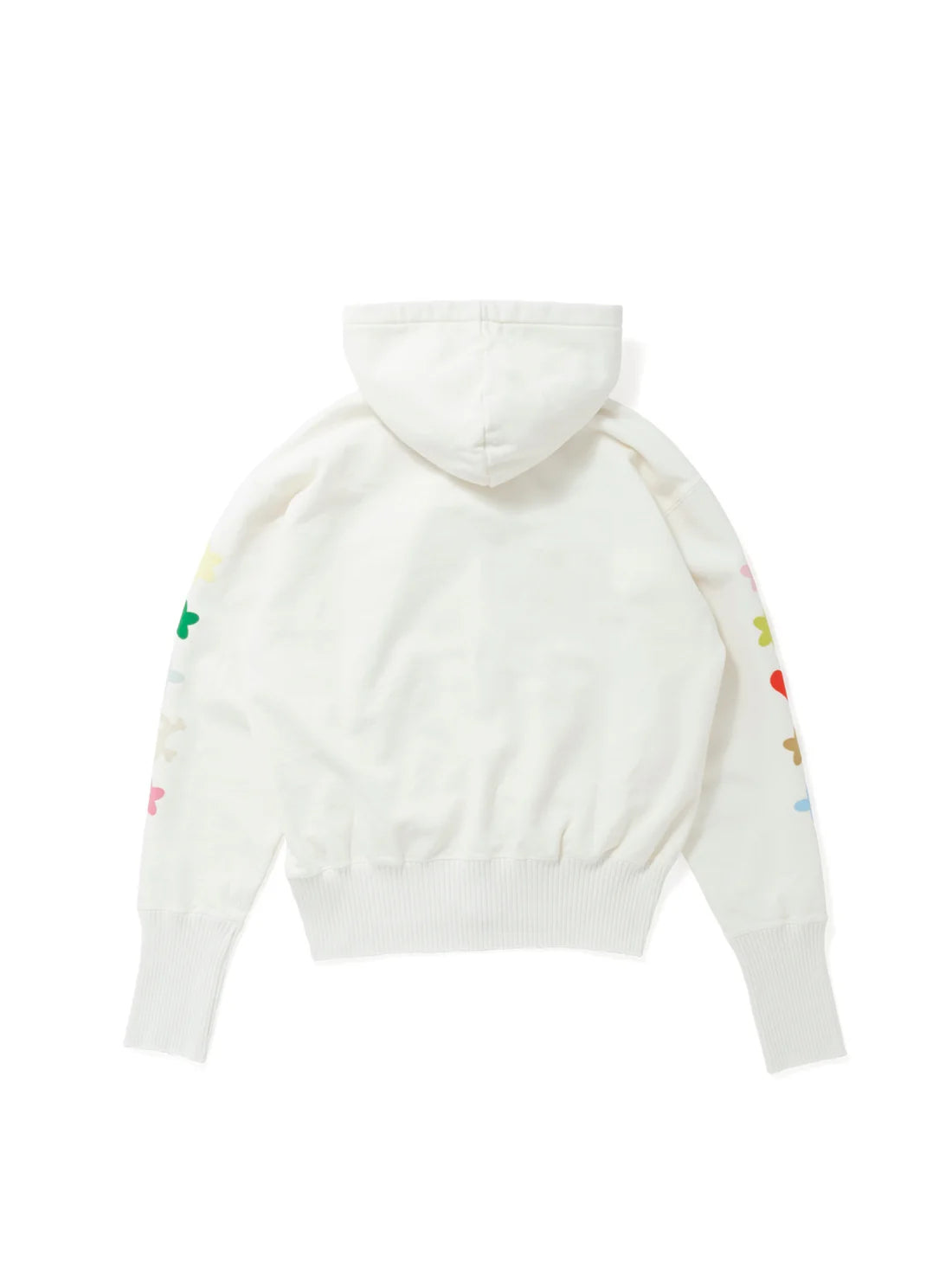 【Perfect ribs × HAROSHI】Zip Hoodie / White