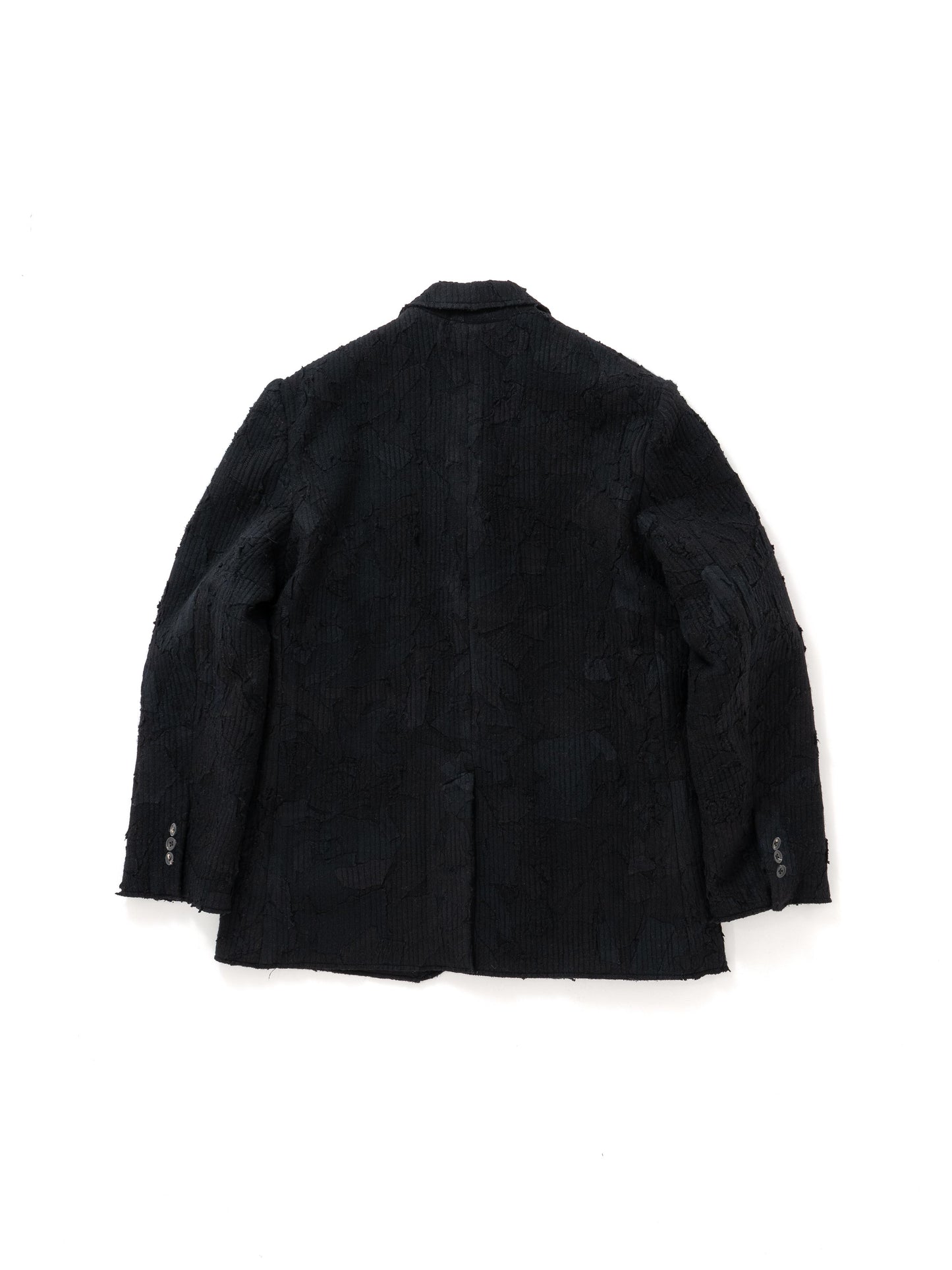 【Perfect ribs®︎×A LOVE MOVEMENT】100% Recycle Cashmere Jacket / Black