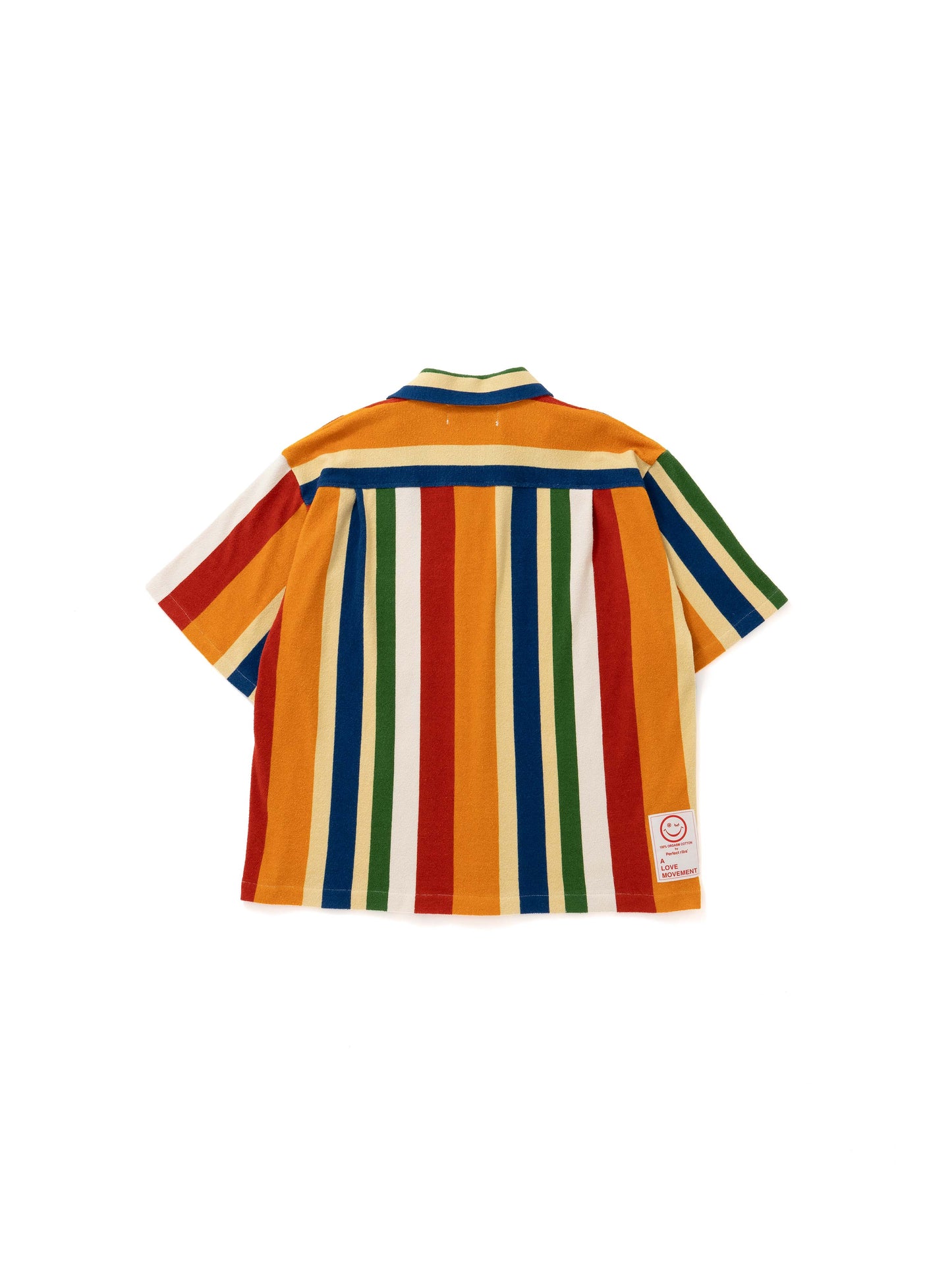 【Perfect ribs®︎×A LOVE MOVEMENT】RELAX LINE / Pile Beach Shirts / Multi