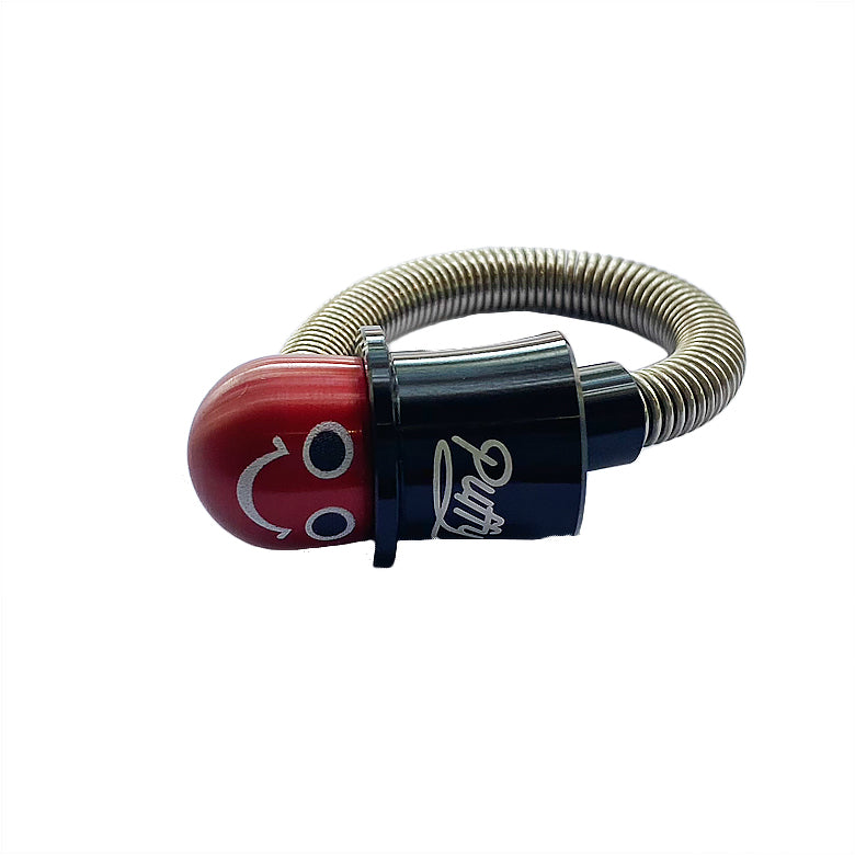 Puffy Smoke Pipe Red