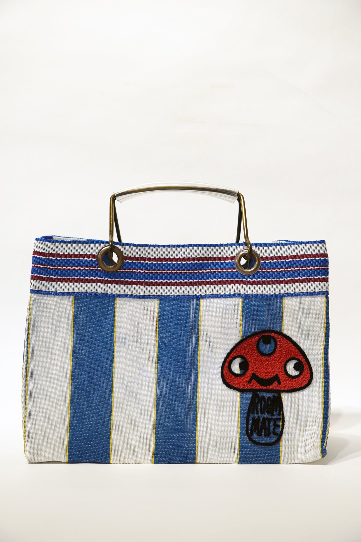 VIVAN Los Angeles HAND EMBROIDERY LUNCH BAG 002 BLUE