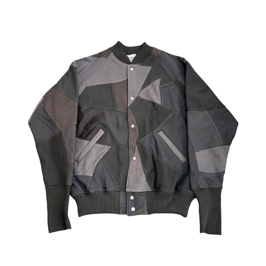 【Perfect ribs】"Exclusive" Scrap Award Jacket / Black / Multi