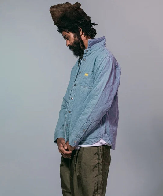 QUILTED DOWN SHIRTS JACKET　"FADED"