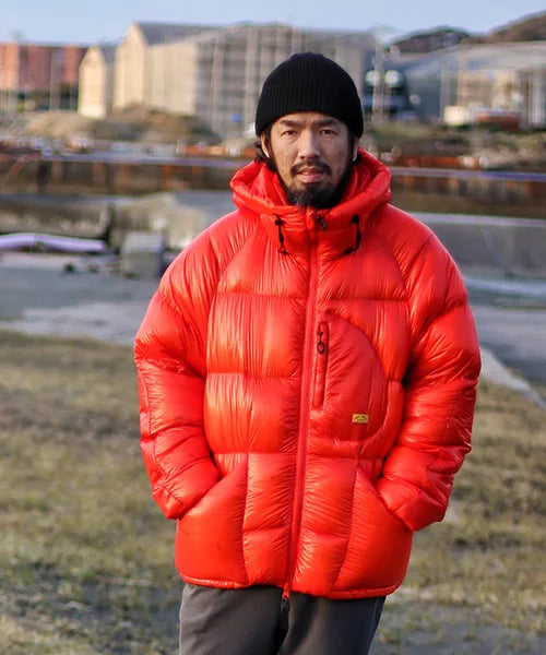 IGROO DOWN JACKET  "STATE ORANGE"