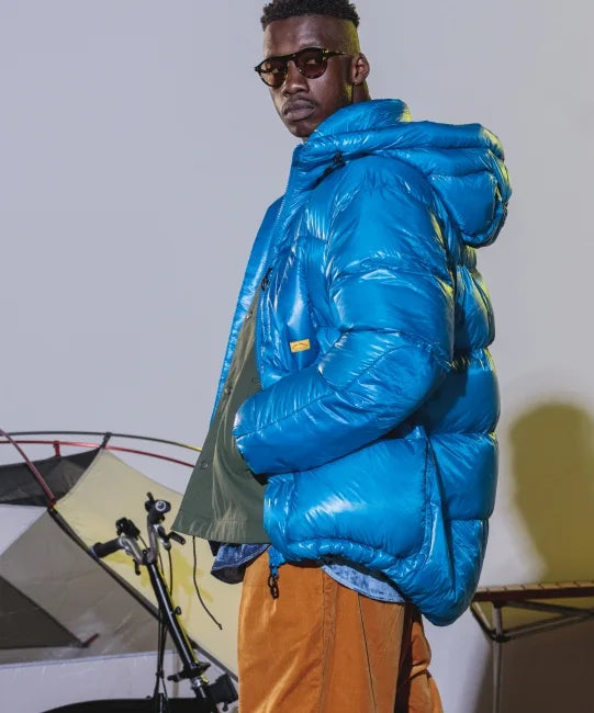 IGROO DOWN JACKET  "BLUE"