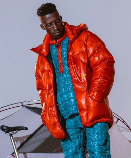 IGROO DOWN JACKET  "STATE ORANGE"