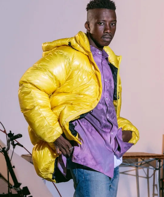 IGROO DOWN JACKET  "YELLOW"