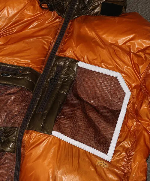 BIG I.S.D.O DOWN JACKET "Y.ORANGE"