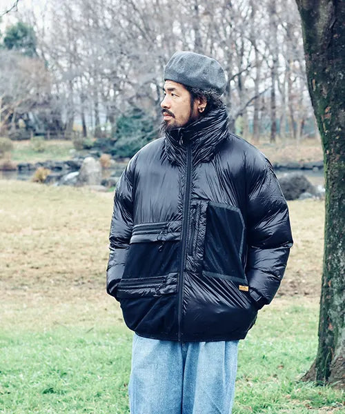 BIG I.S.D.O DOWN JACKET "BLACK"