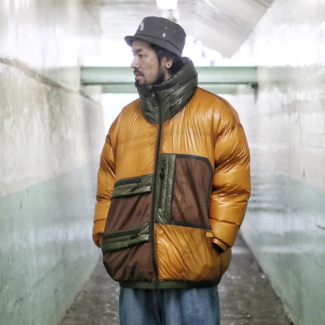 BIG I.S.D.O DOWN JACKET "Y.ORANGE"