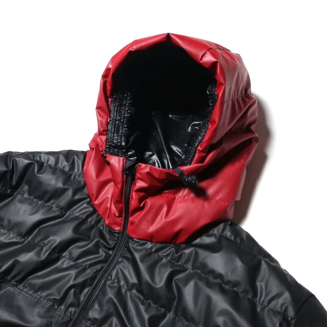 AERIAL DOWN PARKA - Runnin'  "BLACK X RED"