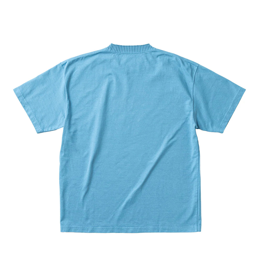 Basic Short Sleeve T Shirt / Sax
