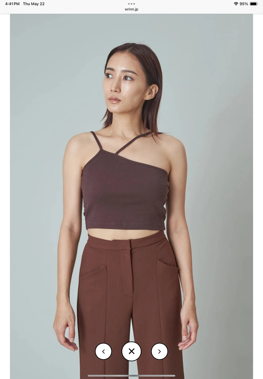One shoulder Cami