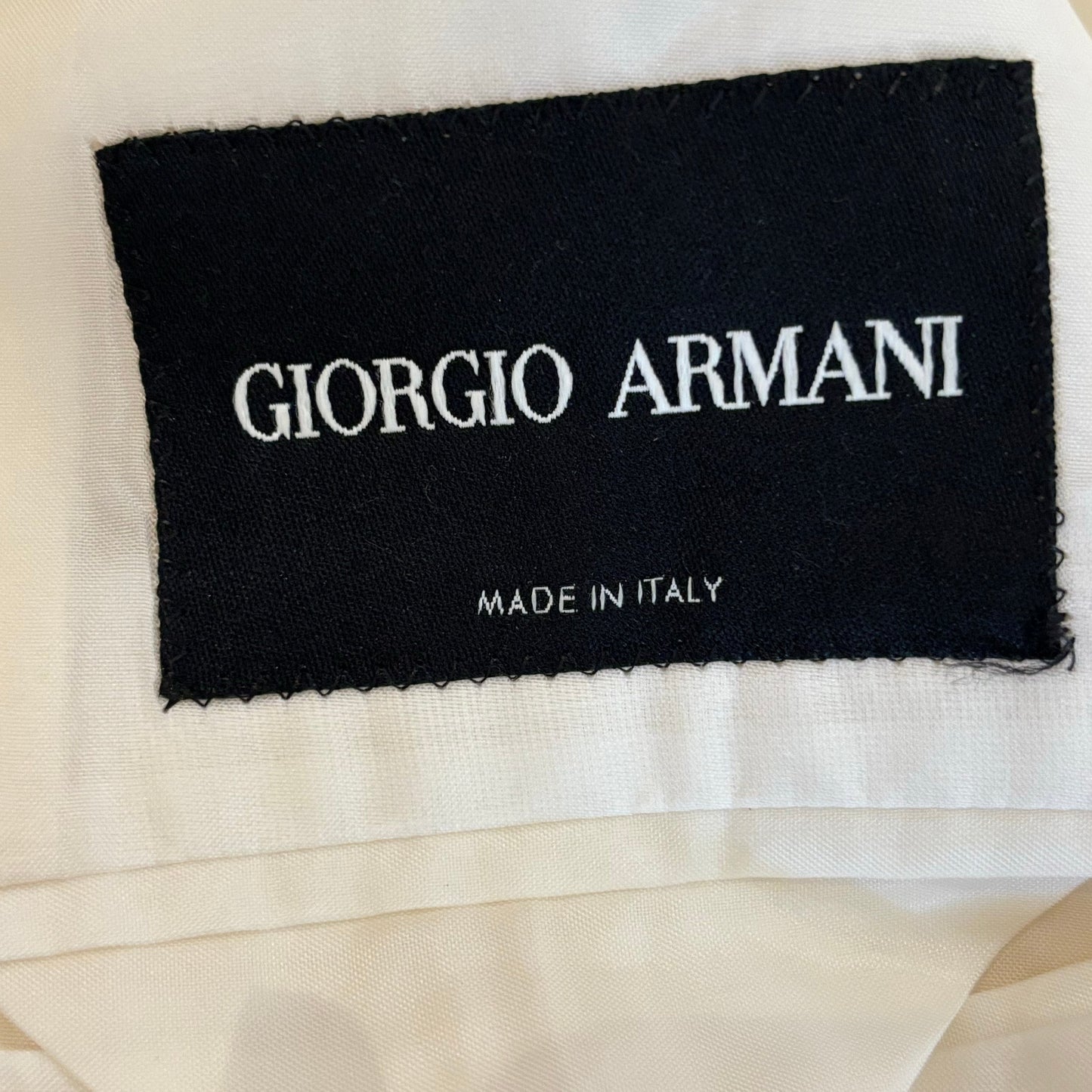 Giorgio Armani Linen Silk Jacket and Pants Set