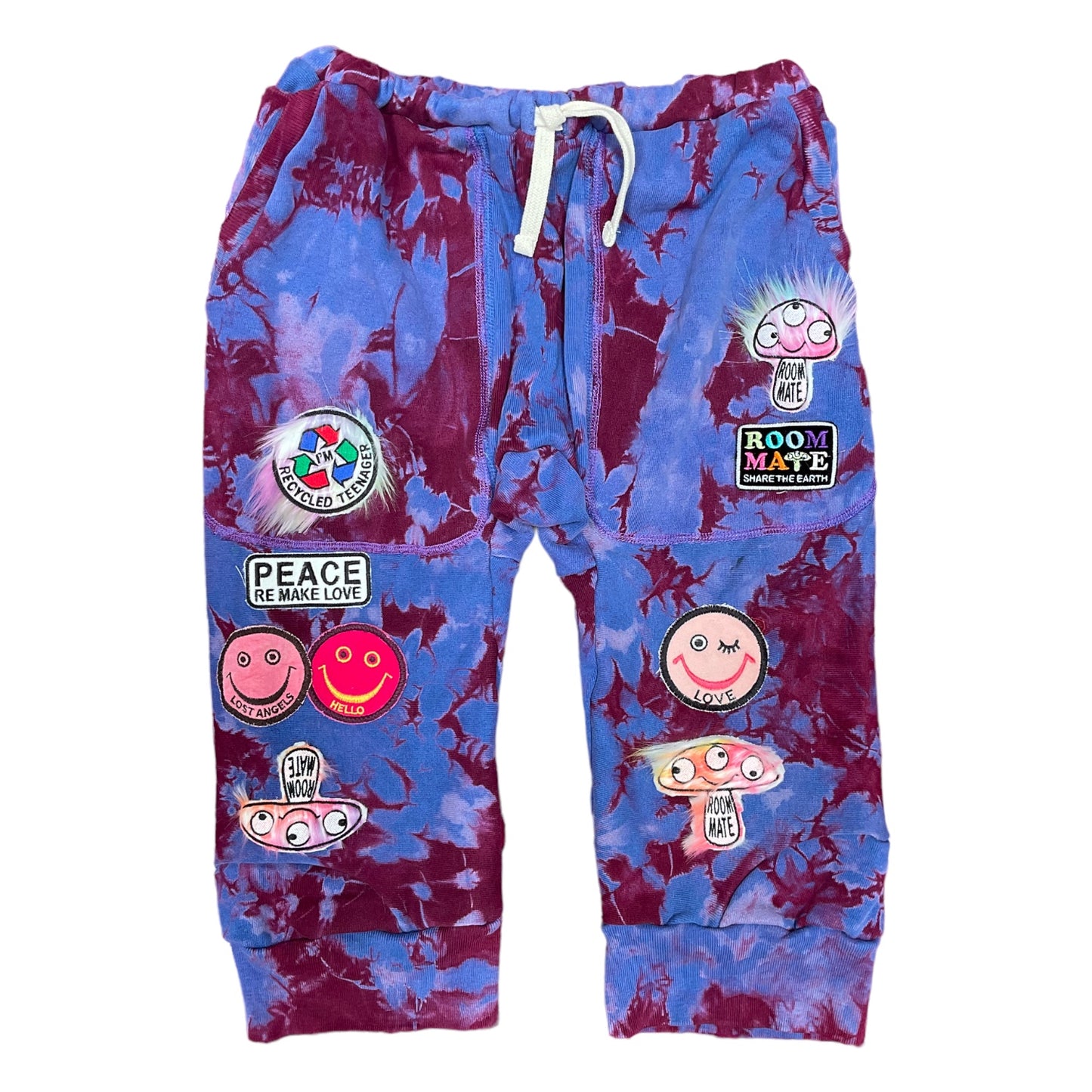 ALM upcycled tie dye sweat pants from Champion Reverse Weave