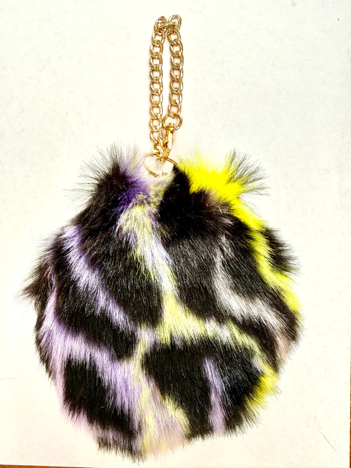 Faux Fur Pom Charm - A Love Movement