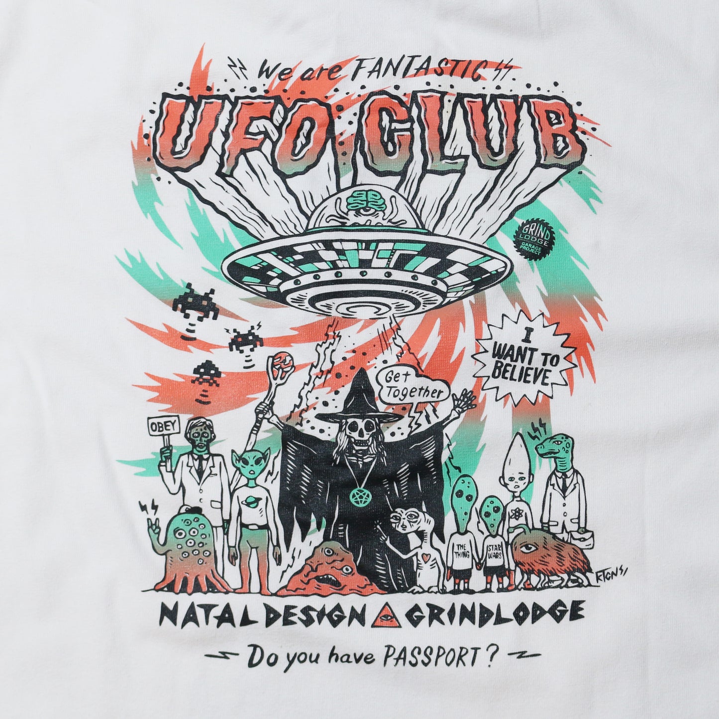 HEMP WIDE TEE UFO CLUB ver.4