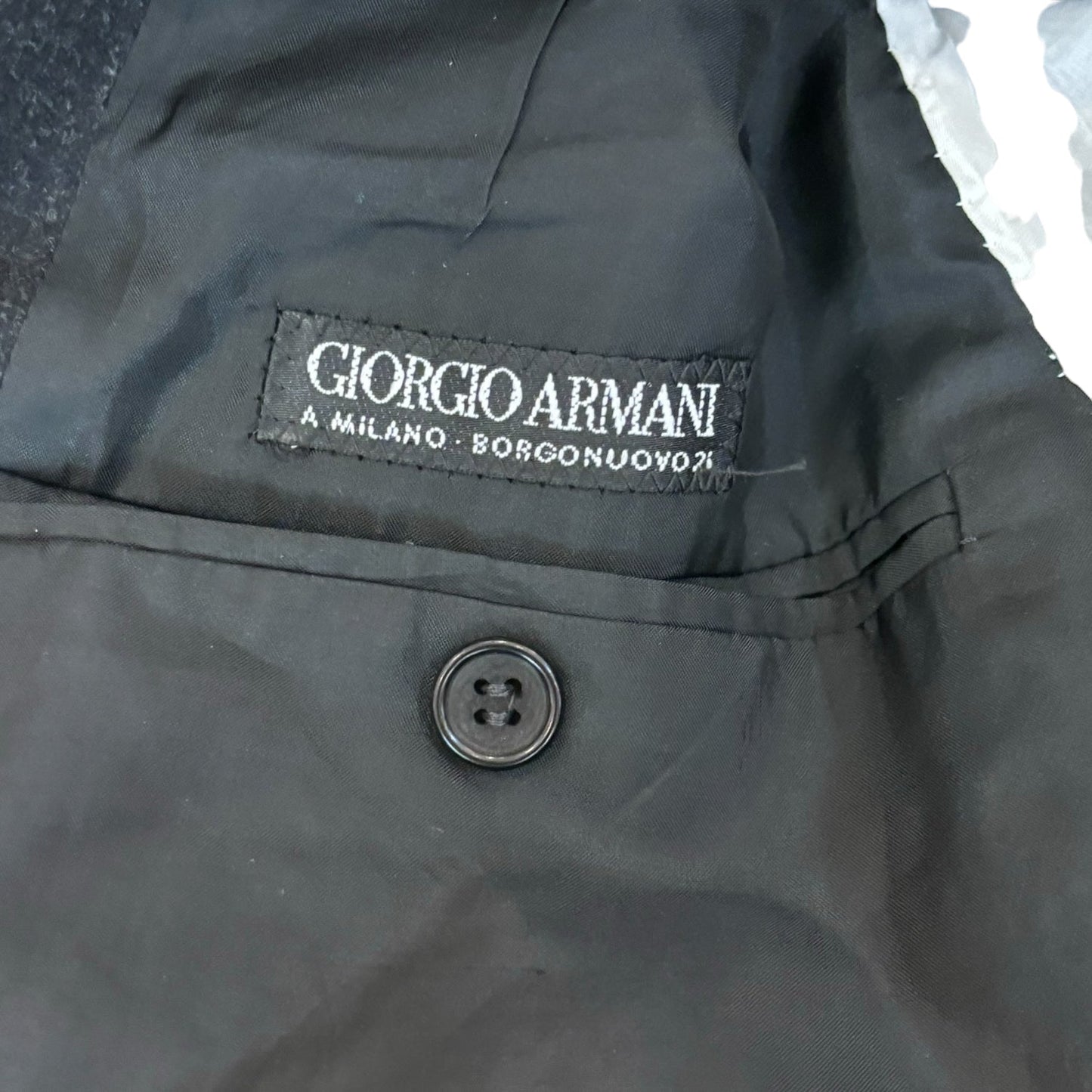 Giorgio Armani Charcoal Gray Suits