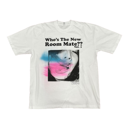 Yasumasa Yonehara x Roommate collaboration Custom Paint T-shirt w/Signature #3  SizeXL