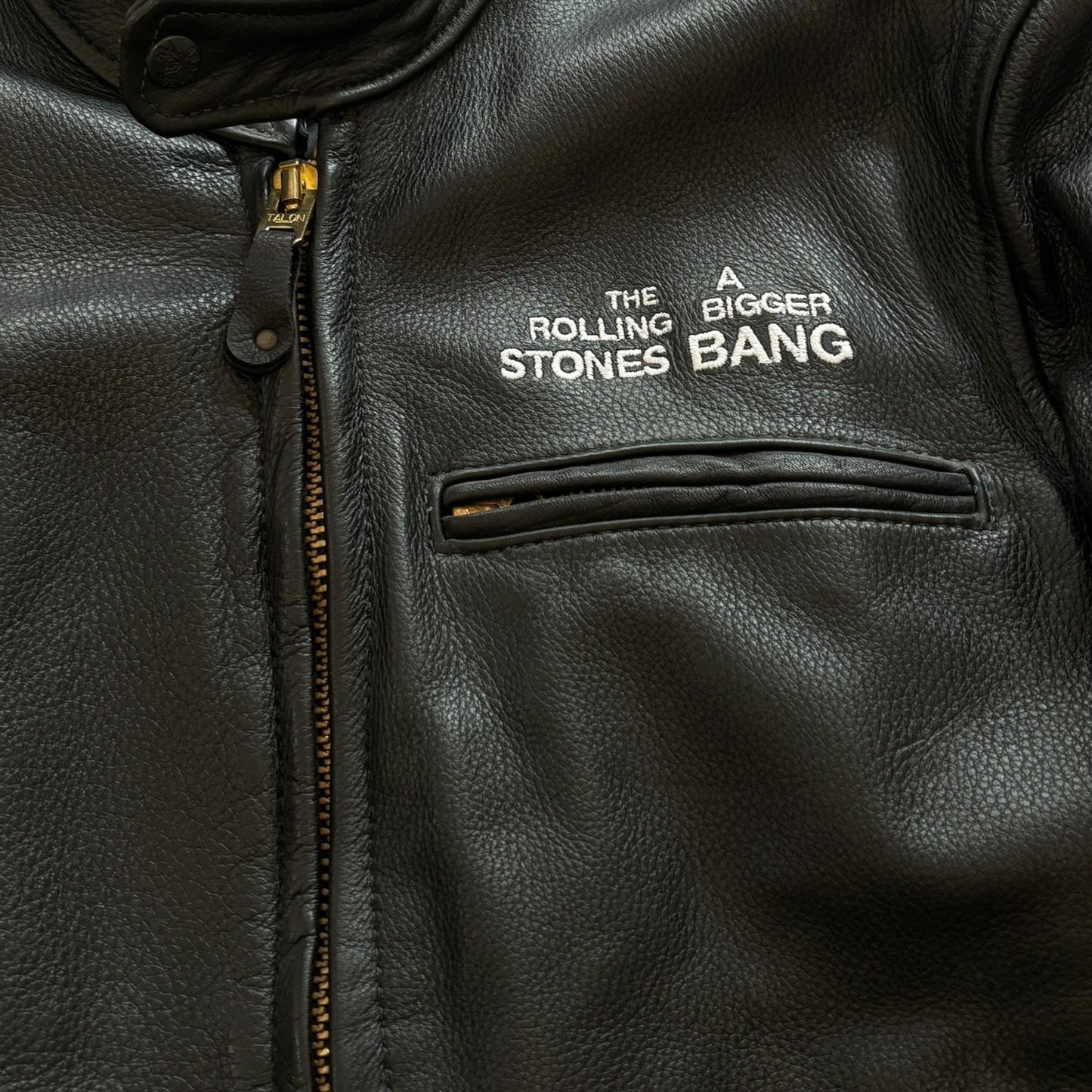 The Rolling Stones A Bigger Bang Leather Jacket