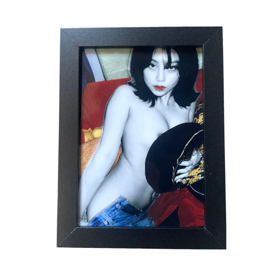 Yasumasa Yonehara collage art  size small 6.5” x 8.5” no.14