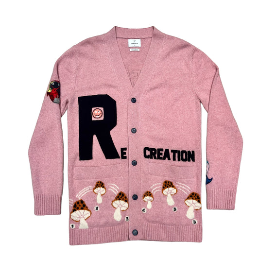 Men’s pink cashmere cardigan 