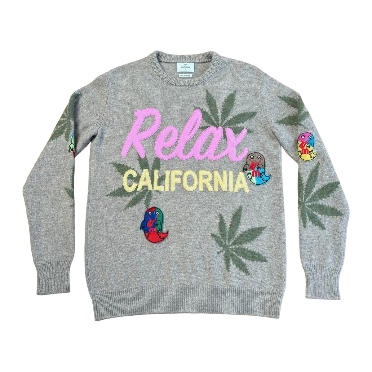 HARDEN x ALM Men’s Cashmere Sweater  -Relax-
