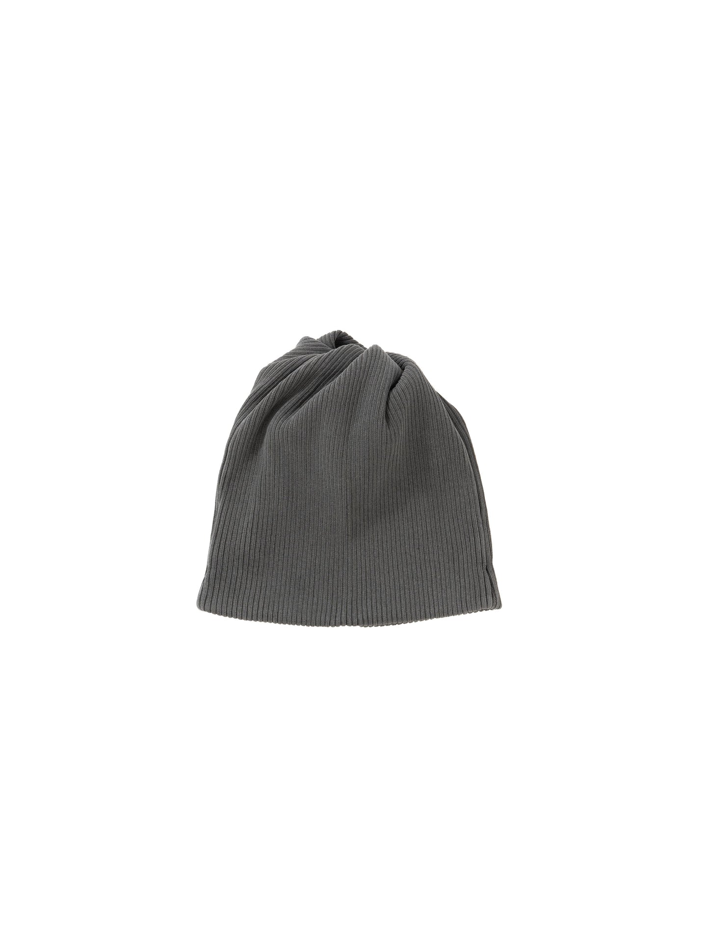 【Perfect ribs】RELAX LINE / Rib Watch Cap / Fade Black