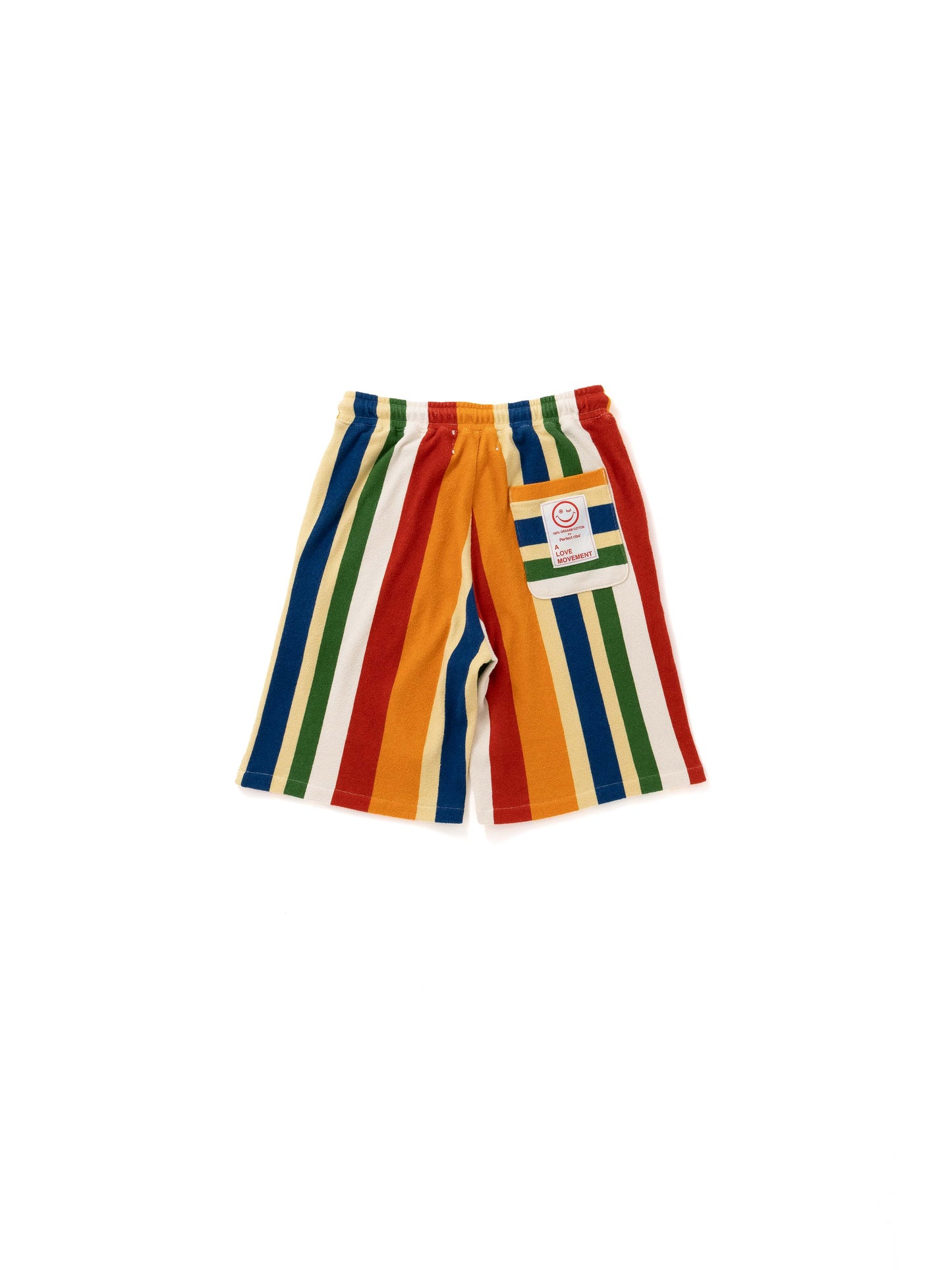 【Perfect ribs®︎×A LOVE MOVEMENT】RELAX LINE / Pile Shorts / Multi