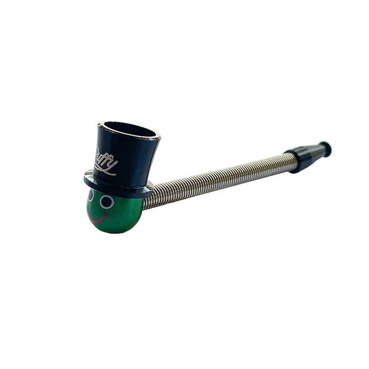 Puffy Smoke Pipe Green