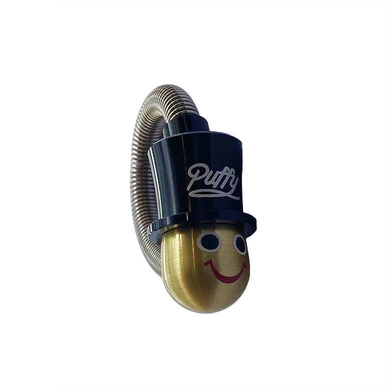 Puffy Smoke Pipe Gold