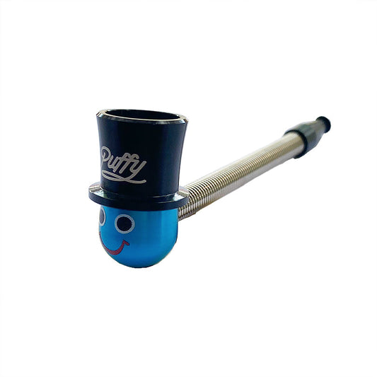 Puffy Smoke Pipe Blue