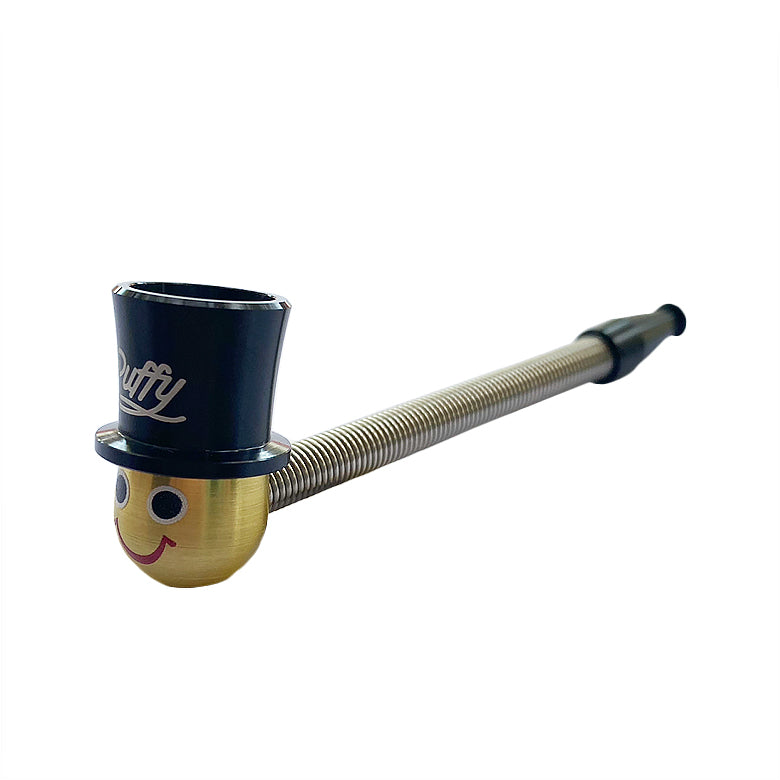 Puffy Smoke Pipe Gold