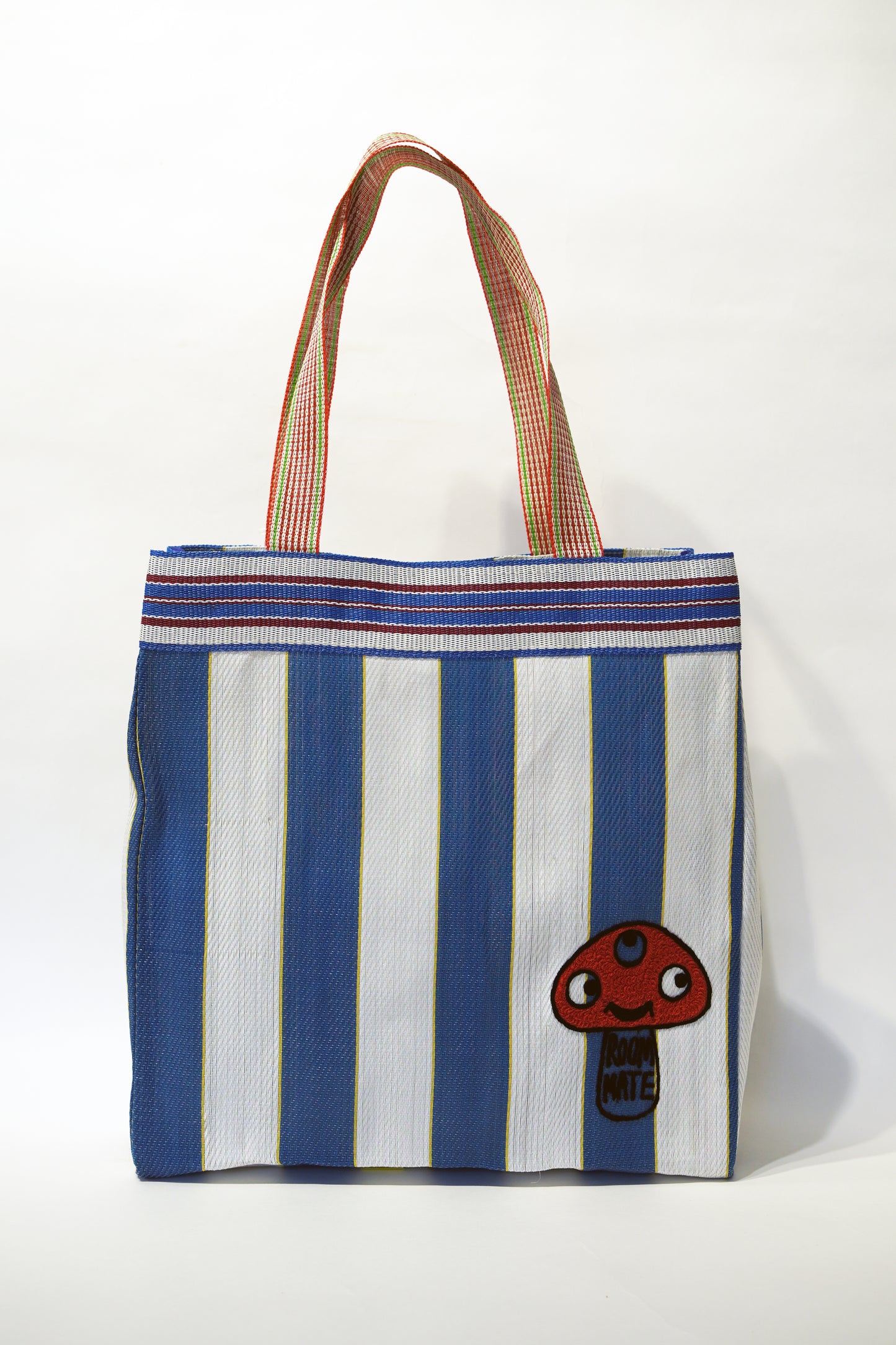 VIVAN ROOM MATE HAND EMBROIDERY TOTE BAG 005 BLUE