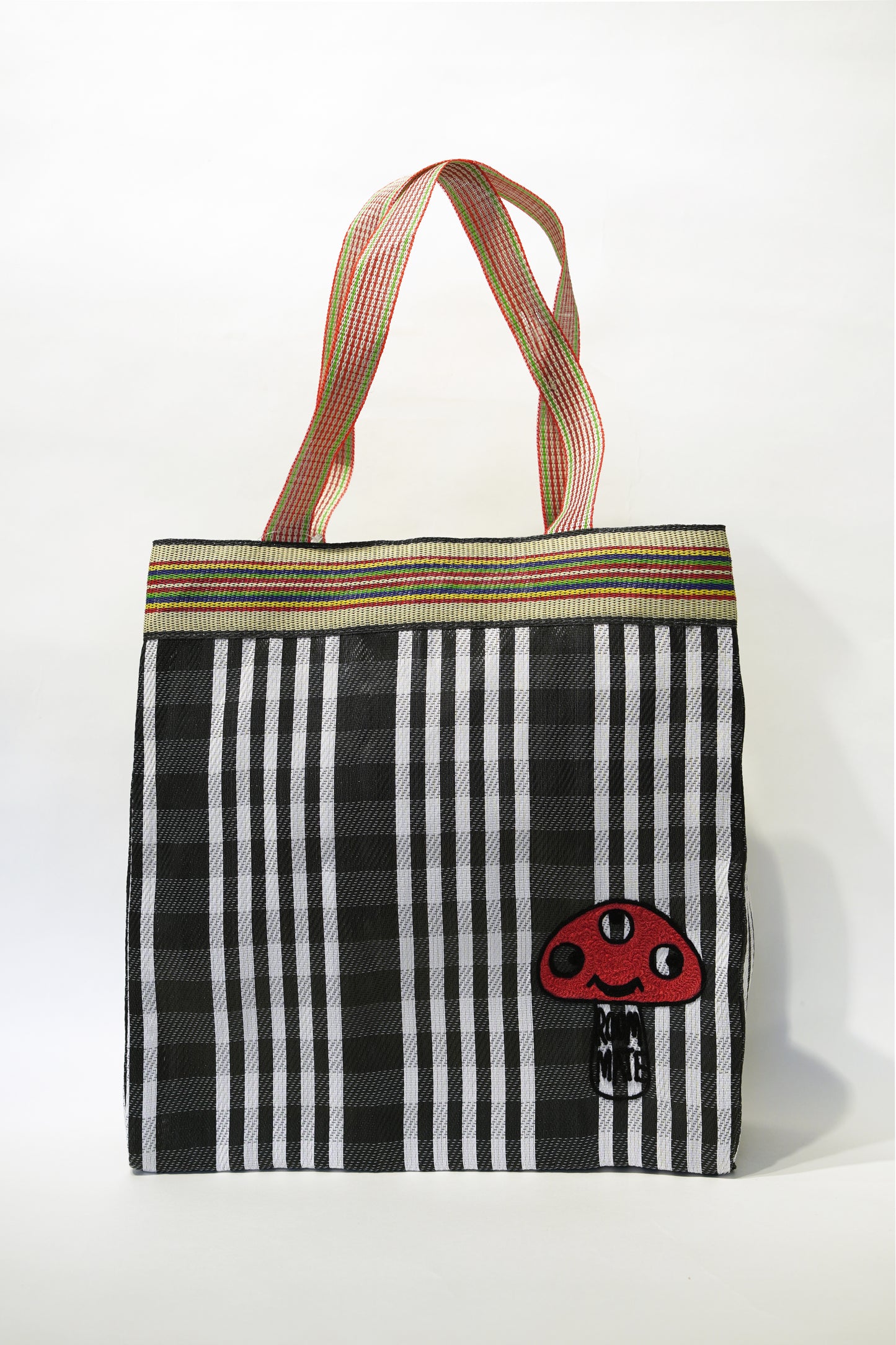 VIVAN ROOM MATE HAND EMBROIDERY TOTE BAG 004 BLACK