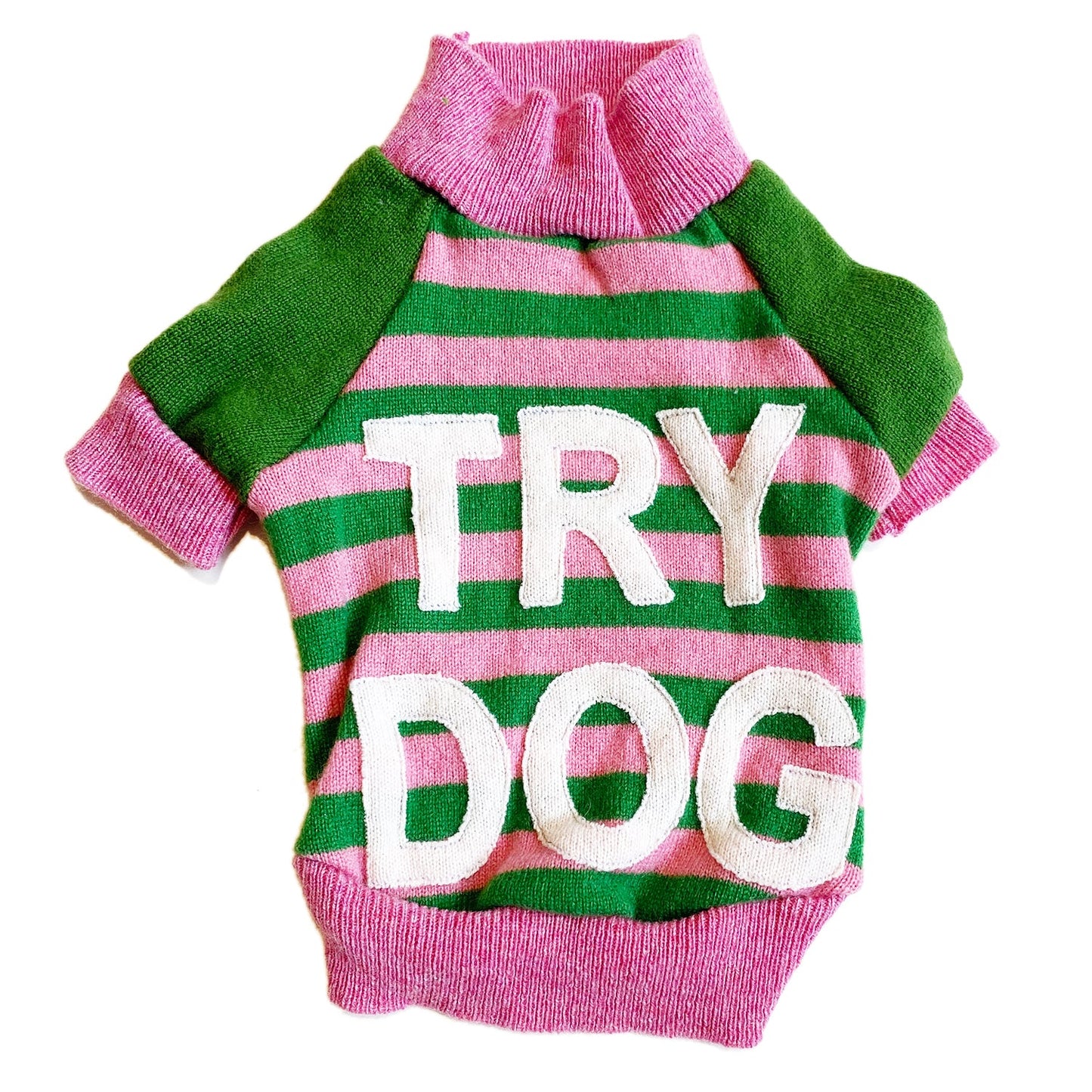 A Love Movement TRY DOG Cashmere Dog Sweater #1