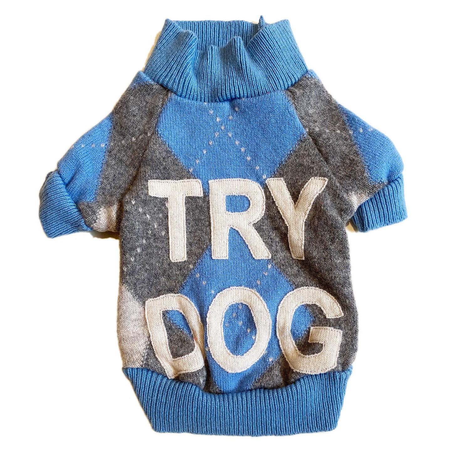 A Love Movement TRY DOG Cashmere Dog Sweater #2