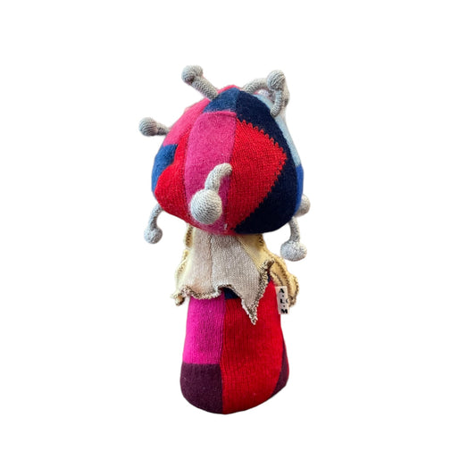 MOMO Original Recycled Cashmere 100% Mottainai Obake Doll #17 By Yoshi