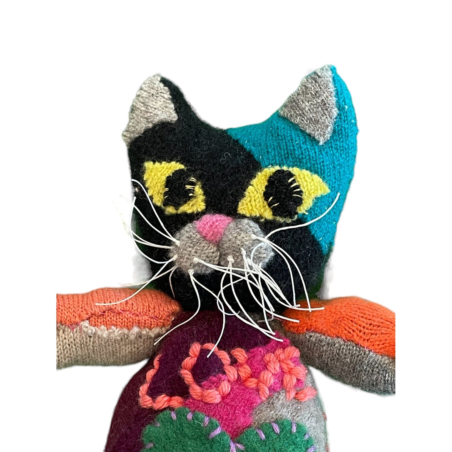 KAT  Recycled Cashmere 100% Stuffed Doll