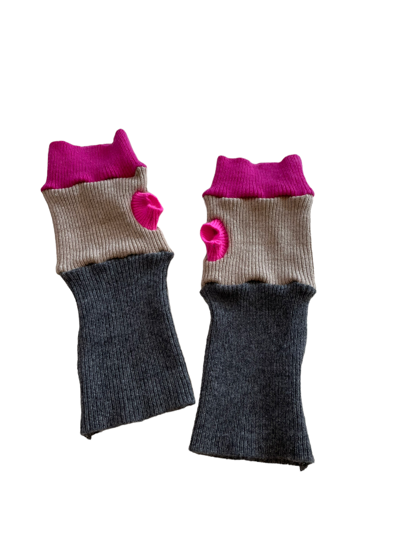 Recycled Cashmere Hand Warmer gloves #28