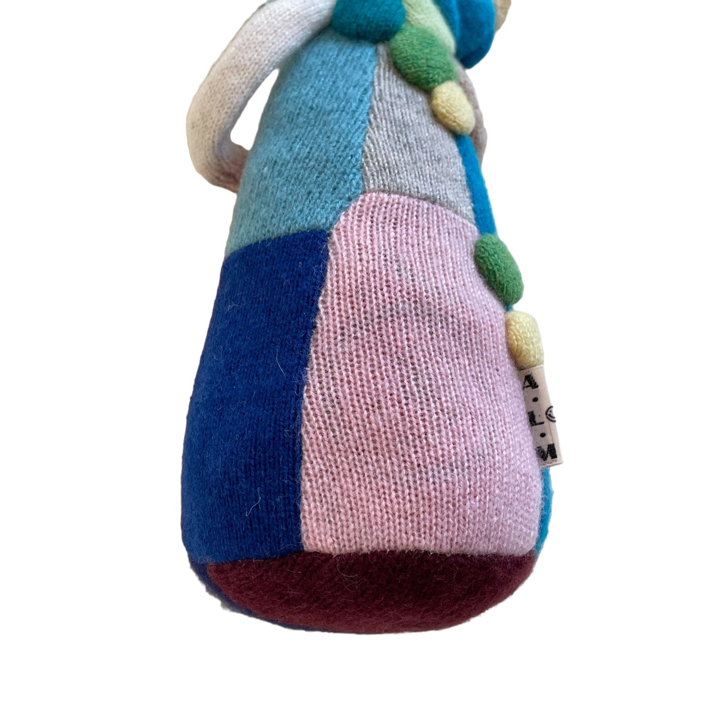 MOMO Original Recycled Cashmere 100% Mottainai Obake Doll #12 By Yoshi