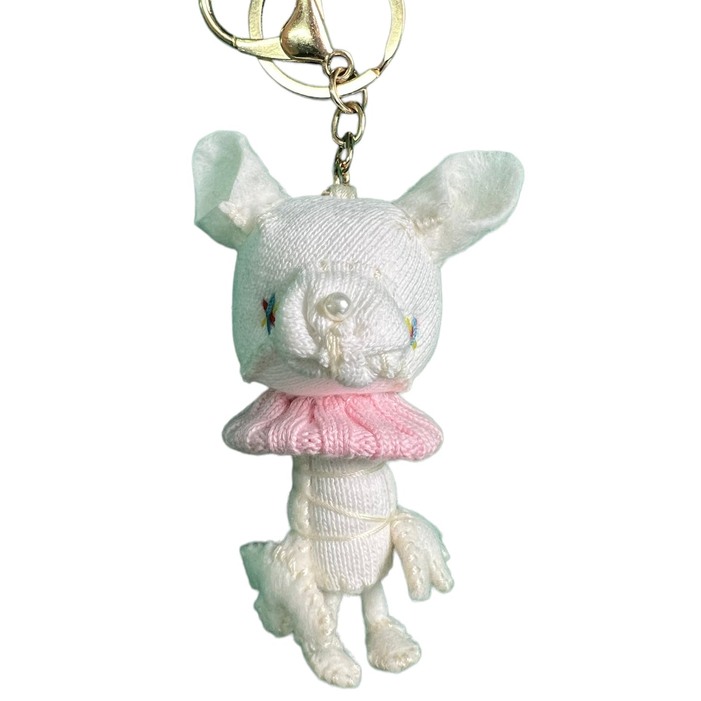 【Perfect ribs×togawadoll】Cat Key Holder/WHITE