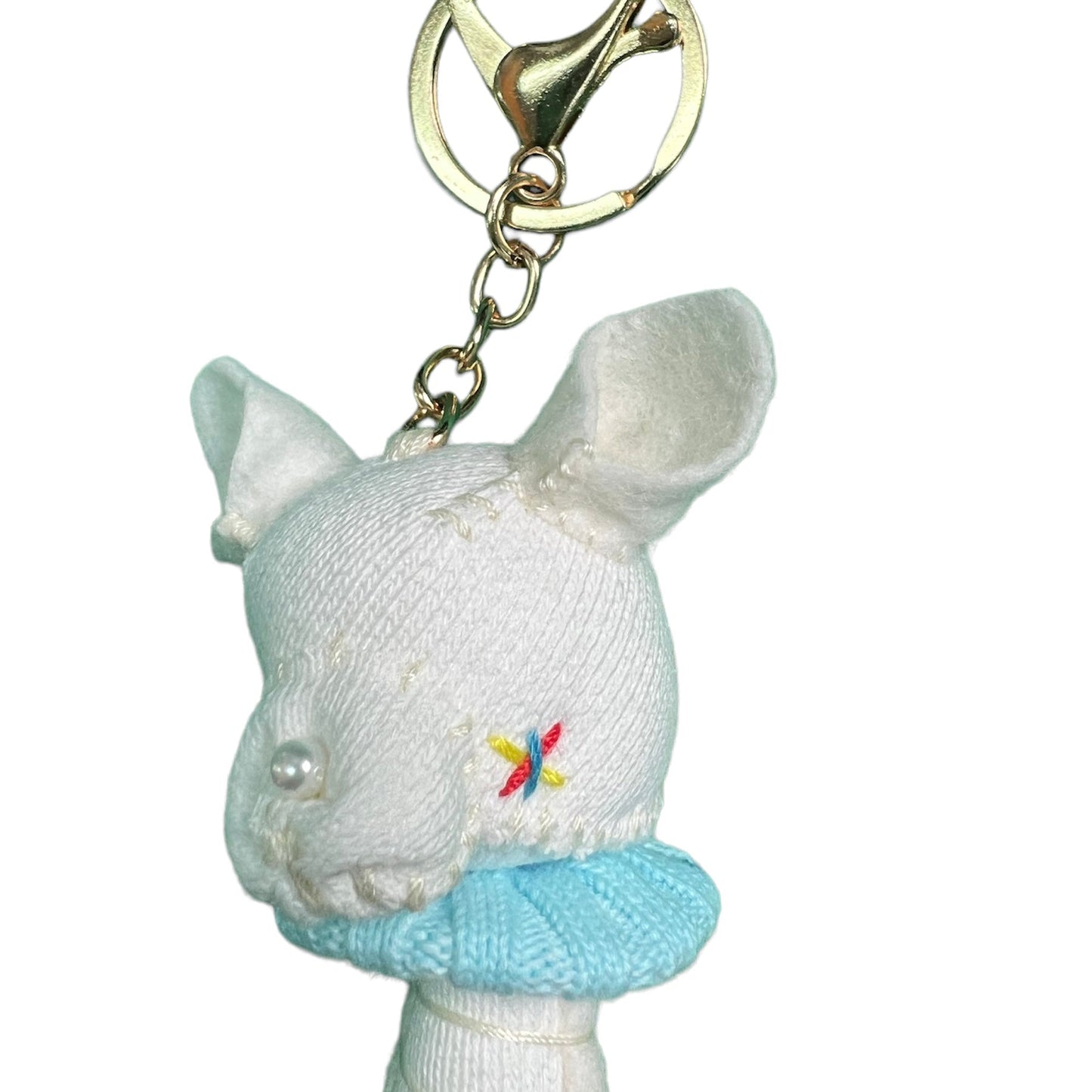 【Perfect ribs×togawadoll】Cat Key Holder/WHITE